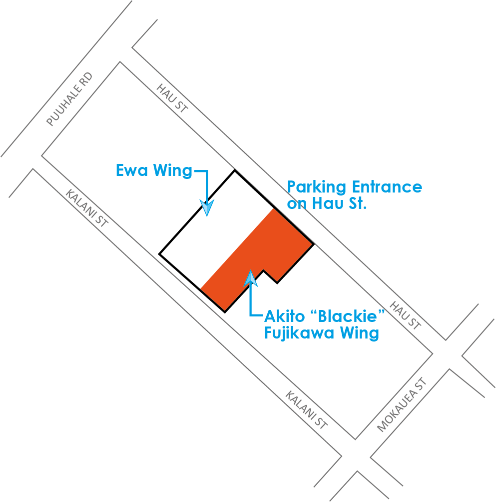 Hau St Map — .